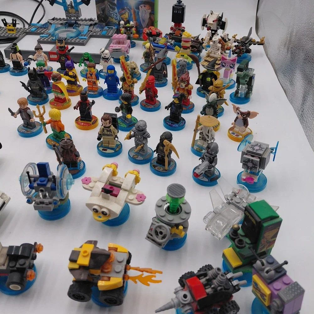 Lego Dimensions Xbox One Huge Lot 50 Characters 46 Vehicles Portal Base Game Pcs